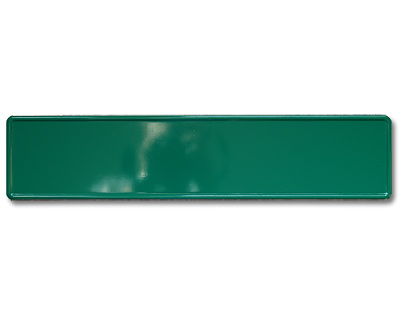 Norwegian truck plate 520 mm without flagg non reflective